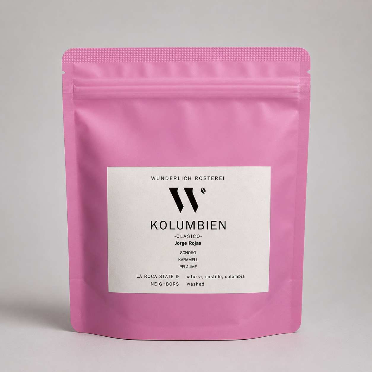 Wunderlich Rösterei Kolumbien Clasico Single Origin von Jorge Rojas